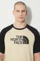 The North Face tricou din bumbac M S/S Raglan Easy Tee De bărbați