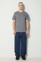 Μπλουζάκι The North Face M S/S Simple Dome Tee NF0A87NGDYY1 γκρί SS24