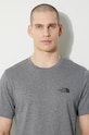 The North Face t-shirt M S/S Simple Dome Tee NF0A87NGDYY1 grigio