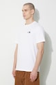The North Face tricou M S/S Simple Dome Tee alb NF0A87NGFN41