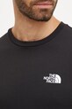 The North Face tricou M S/S Simple Dome Tee negru NF0A87NGJK31