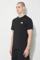 czarny The North Face t-shirt M S/S Simple Dome Tee