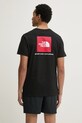 Îmbrăcăminte The North Face tricou din bumbac M S/S Redbox Tee NF0A87NPJK31 negru