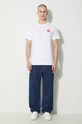 The North Face t-shirt in cotone M S/S Never Stop Exploring Tee NF0A87NSFN41 bianco SS24