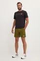 Βαμβακερό μπλουζάκι The North Face M S/S Never Stop Exploring Tee μαύρο