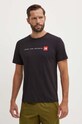 The North Face tricou din bumbac M S/S Never Stop Exploring Tee negru NF0A87NSJK31