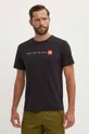 black The North Face cotton t-shirt M S/S Never Stop Exploring Tee
