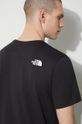 The North Face t-shirt bawełniany M S/S Never Stop Exploring Tee NF0A87NSJK31 czarny