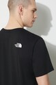 The North Face cotton t-shirt M S/S Fine Alpine Equipment Tee 3 NF0A87U3JK31 black