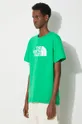 green The North Face cotton t-shirt M S/S Easy Tee