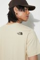 The North Face t-shirt in cotone M S/S Fine Tee NF0A87ND3X41 beige