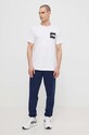 The North Face t-shirt bawełniany M S/S Fine Tee NF0A87NDFN41 biały SS24