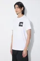 bianco The North Face t-shirt in cotone M S/S Fine Tee