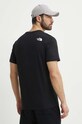 The North Face t-shirt bawełniany M S/S Fine Tee NF0A87NDJK31 czarny SS24