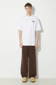 The North Face t-shirt in cotone M S/S Essential Oversize Tee NF0A87NRFN41 bianco SS24