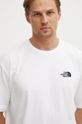 The North Face t-shirt bawełniany M S/S Essential Oversize Tee biały NF0A87NRFN41