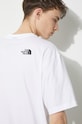 The North Face t-shirt in cotone M S/S Essential Oversize Tee NF0A87NRFN41 bianco