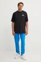 The North Face t-shirt bawełniany M S/S Essential Oversize Tee czarny