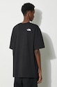 Abbigliamento The North Face t-shirt in cotone M S/S Essential Oversize Tee NF0A87NRJK31 nero