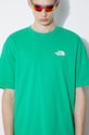The North Face cotton t-shirt Essential NF0A87NRPO81 green