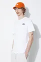 alb The North Face tricou din bumbac M S/S Redbox Celebration Tee