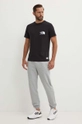 Βαμβακερό μπλουζάκι The North Face M Berkeley California Pocket S/S Tee μαύρο