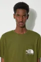 Bombažna kratka majica The North Face M Berkeley California Pocket S/S Tee Moški