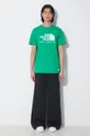 The North Face t-shirt in cotone M Berkeley California S/S Tee verde