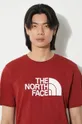 Памучна тениска The North Face M S/S Easy Tee Чоловічий