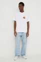 Levi's t-shirt bawełniany 0008C biały SS25