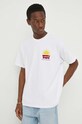 Levi's t-shirt bawełniany biały 0008C