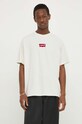Levi's t-shirt bawełniany 0008C zielony SS25