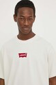 Levi's pamut póló zöld 0008C