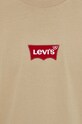 Bavlnené tričko Levi's 0008C béžová