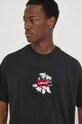 Levi's tricou din bumbac negru 0008C
