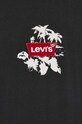 Levi's tricou din bumbac 0008C negru