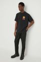 Pamučna majica Levi's 0008C crna SS25