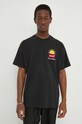 Levi's tricou din bumbac negru 0008C
