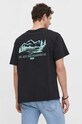 Odzież Levi's t-shirt bawełniany 0008C czarny