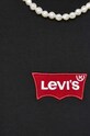 Bavlnené tričko Levi's 0008C čierna