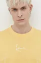 żółty Karl Kani t-shirt bawełniany
