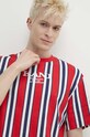 Karl Kani t-shirt bawełniany czerwony 6069093