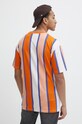 Odzież Karl Kani t-shirt bawełniany 6069096 pomarańczowy