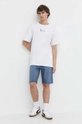 Karl Kani t-shirt in cotone bianco