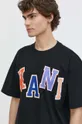 czarny Karl Kani t-shirt bawełniany