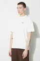 λευκό Βαμβακερό μπλουζάκι Human Made Heart Badge