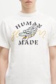 Хлопковая футболка Human Made Graphic белый HM27TE001