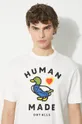 бял Памучна тениска Human Made Graphic