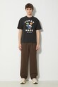 Human Made cotton t-shirt Graphic HM27TE005 black SS24