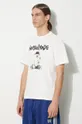biały Human Made t-shirt bawełniany Graphic